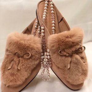 AD&DAUGHTERS Grigon Suede Rabbit Fur